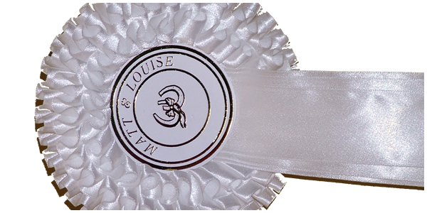 Wedding Rosettes
