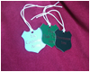 Shield badges in choice of  colour and printing