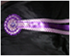 One Day Event with Striped ribbon and Wide printed tails