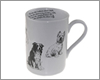 Ceramic dog mug
