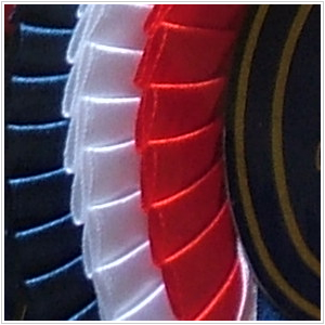 Edwardian range using a tighter KNIFE pleat